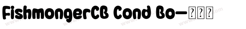 FishmongerCB Cond Bo字体转换